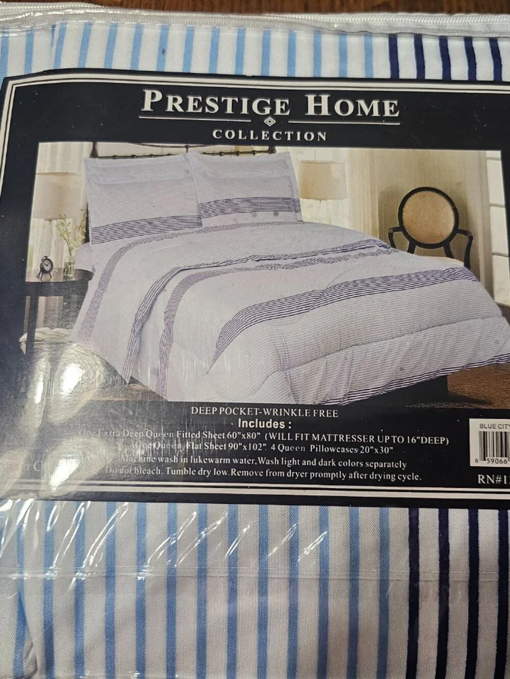 Spirit Linen - Hotel 5Th Ave - Prestige Home Collection 6 Pc Sheet Set, Queen